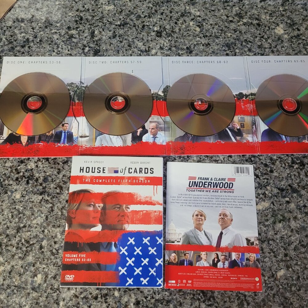 House of Cards Complete collection of DVDs - Picture 5 of 15